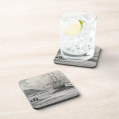 Departure of the boten from Hecla Cove, 21 juni, 1 Onderzetter (Rechterzijde)