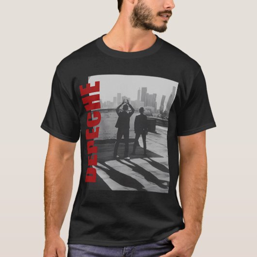 Depeche Mode Depeche Mode Retro Aesthetic Fan Art  T-shirt (Voorkant)