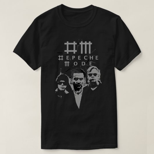 Depechemode klassiek t-shirt (Design voorkant)