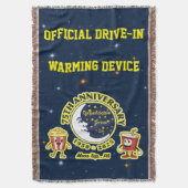 Dependable Drive In 75th Anniversary Blanket Deken (Voorkant Verticaal)
