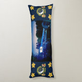 Dependable Drive In 75th Anniversary Body Pillow Lichaamskussen (Achterkant (Verticaal))