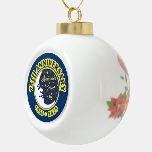 Dependable Drive In 75th Anniversary Ornament (Rechts)