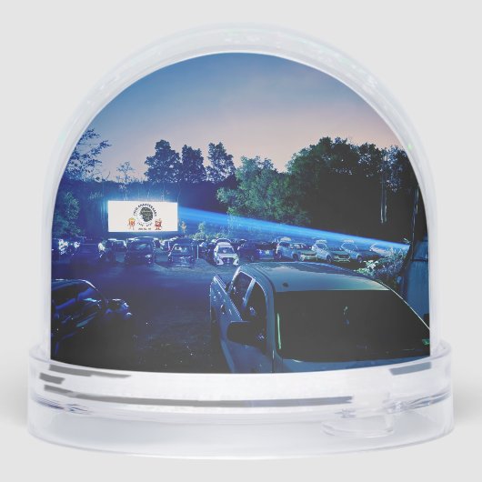 Dependable Drive In 75th Anniversary Snow Globe Sneeuwbol (Achterkant)
