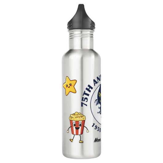 Dependable Drive In 75th Anniversary Water Bottle Waterfles (Links)