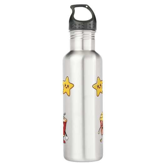 Dependable Drive In 75th Anniversary Water Bottle Waterfles (Achterkant)