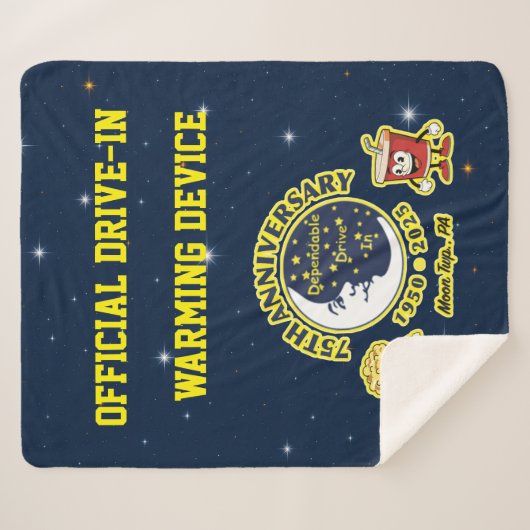Dependable Drive In Sherpa Blanket Deken (Voorkant (horizontaal))