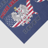 Depew New York Polish Tissuepapier (Detail)