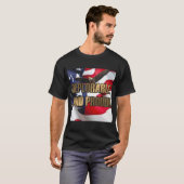 DEPLORABLE AND PROUT T-SHIRT (Voorkant volledig)