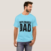 DEPLORABLE DAD, CONSERVATIVE T-Shirts (Voorkant volledig)