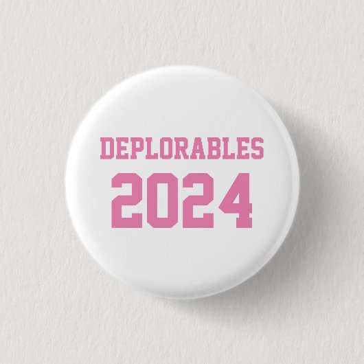 DEPLORABLES 2020 BUTTON (Voorkant)