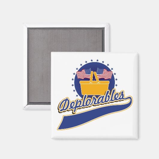 Deplorables Team Logo Magneet (Voorkant / Achterkant)