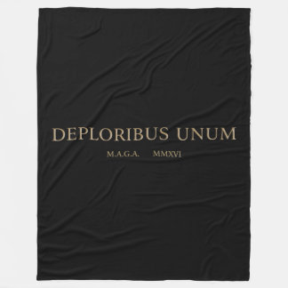 deploribus ( betreurenswaardige ) uno fleece deken