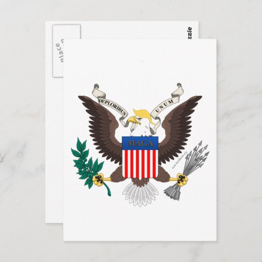 Deploribus Unum! Briefkaart (Voorkant / Achterkant)