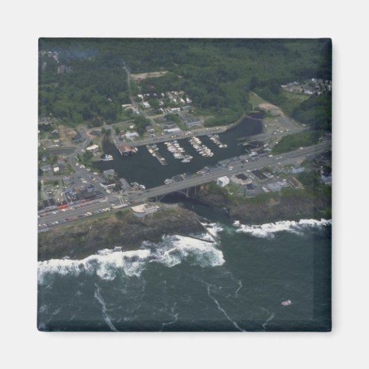 Depoe Bay Harbour Magneet (Voorkant)