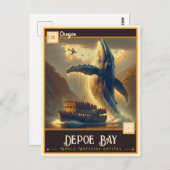 Depoe Bay, Oregon |  Briefkaart (Voorkant / Achterkant)