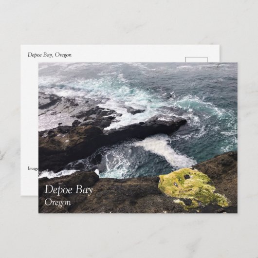 Depoe Bay, Oregon Briefkaart (Voorkant / Achterkant)