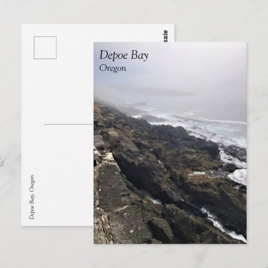 Depoe Bay, Oregon Briefkaart (Voorkant / Achterkant)