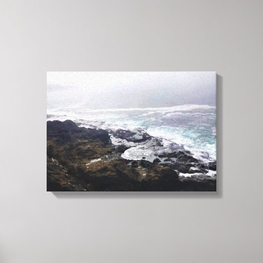 Depoe Bay, Oregon Canvas Afdruk (Voorkant)