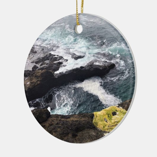 Depoe Bay, Oregon Keramisch Ornament (Links)