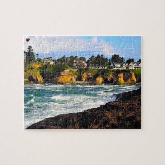 Depoe Bay Oregon Legpuzzel (Horizontaal)