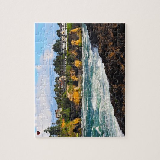 Depoe Bay Oregon Legpuzzel (Verticaal)