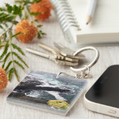 Depoe Bay, Oregon Sleutelhanger (Voorkant Rechts)