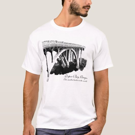 Depoe Bay Oregon T-Shirt (Voorkant)