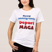 Deport MAGA Dames T-Shirt (Voorkant)