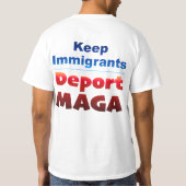 Deport MAGA Heren Value T-Shirt (Achterkant)