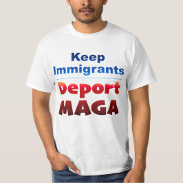 Deport MAGA Heren Value T-Shirt