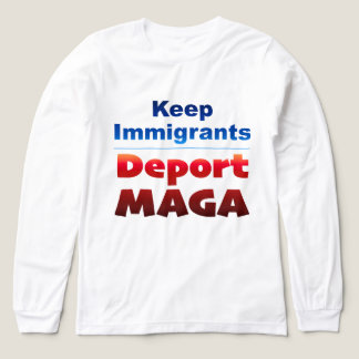 Deport MAGA Lange Mouwen Tri-Blend Shirt