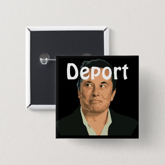 Deport Musk Button (Voorkant /achterkant)