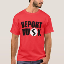 Deport Musk Mannen T-Shirt