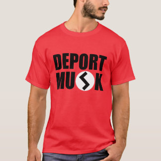 Deport Musk Mannen T-Shirt