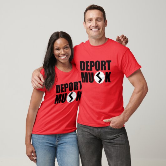 Deport Musk Mannen T-Shirt (Unisex)