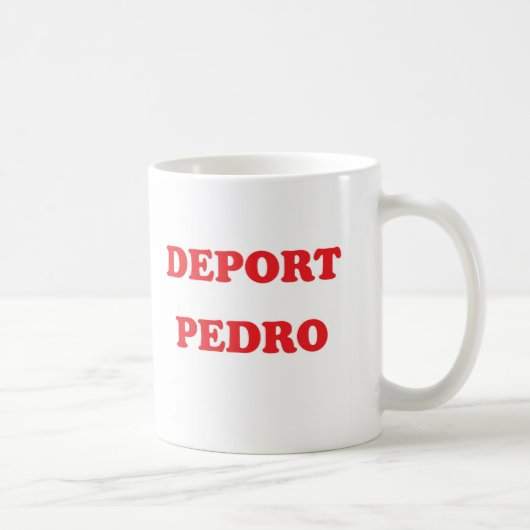 Deport Pedro Koffiemok (Rechts)