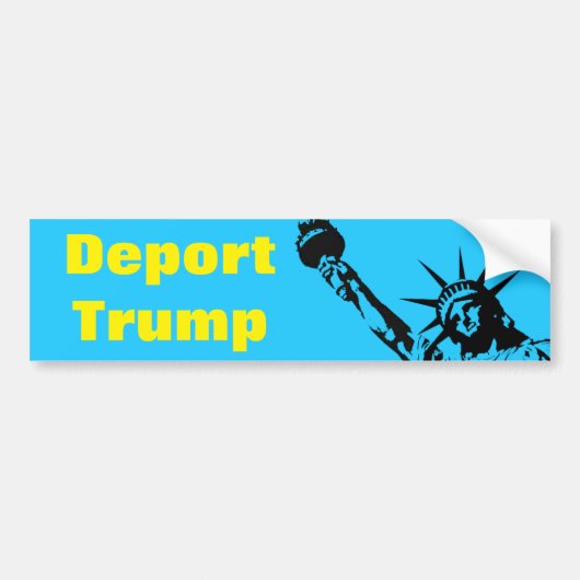 Deport Trump Anti Donald J bumper sticker GOP (Voorkant)