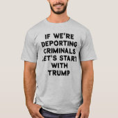 Deport Trump T-shirt (Voorkant)