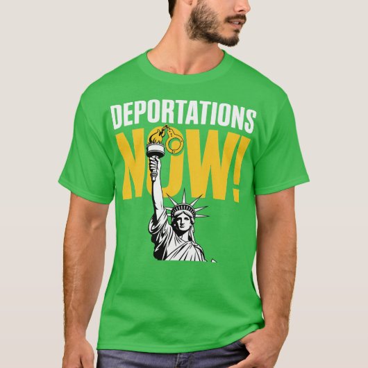 DEPORTATIES NU T-SHIRT (Voorkant)