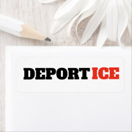 Deporteer ICE Anti Trump Virale Marketing Etiket