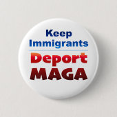 Deporteer MAGA 2-1/4" Knop Ronde Button 5,7 Cm (Voorkant)