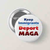 Deporteer MAGA 2-1/4" Knop Ronde Button 5,7 Cm (Voorkant /achterkant)
