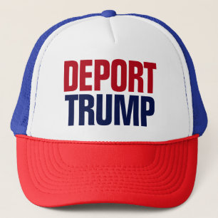 deporteer Trump - Anti President Trump Trucker Pet