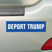 DEPORTTRUMP BUMPERSTICKER (Op auto)