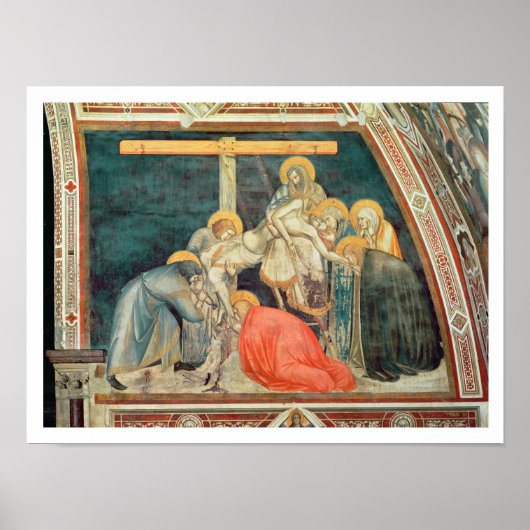 Depositie, c.1320 (fresco) poster (Voorkant)
