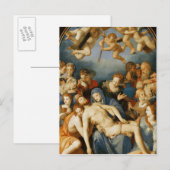 Depositie van het kruis, 1543-45 briefkaart (Voorkant / Achterkant)