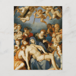 Depositie van het kruis, 1543-45 briefkaart