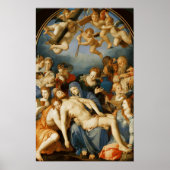 Depositie van het kruis, 1543-45 poster (Voorkant)