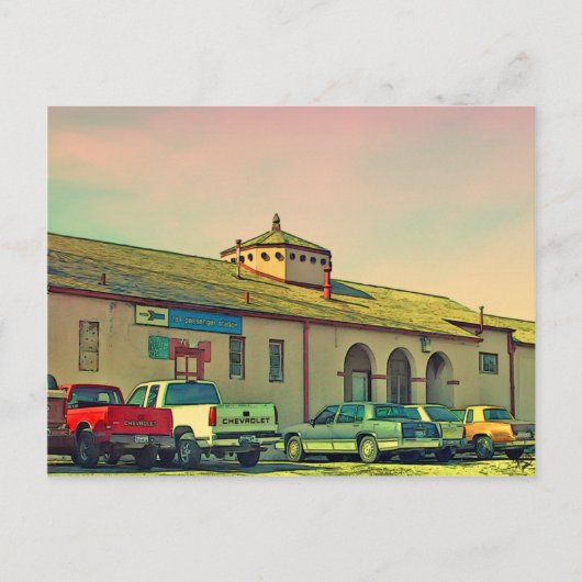 Depot, Alpine, TX Briefkaart (Voorkant)