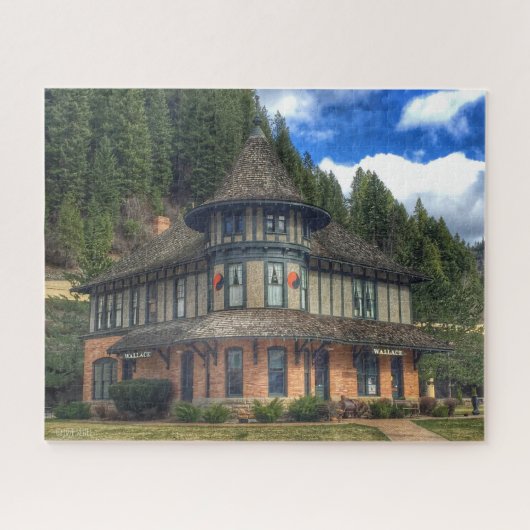Depot Museum in Wallace Idaho Legpuzzel (Horizontaal)